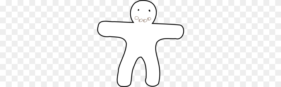 Gingerbread Man Clip Art, Cross, Symbol, Outdoors Free Transparent Png