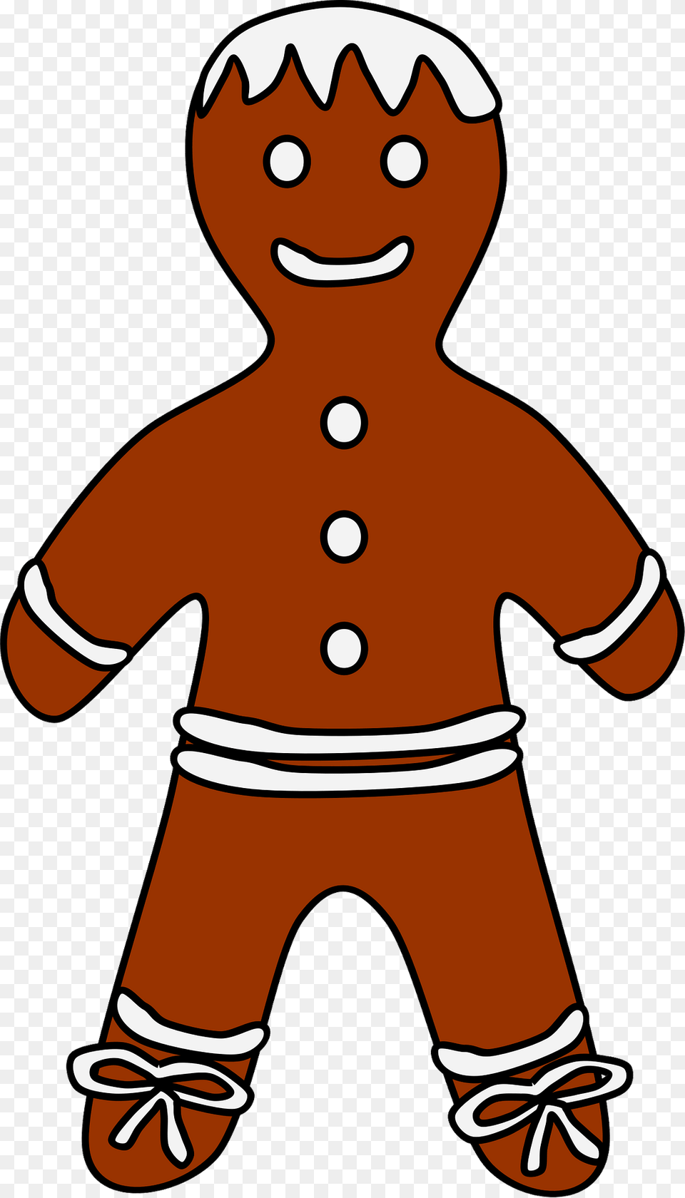 Gingerbread Man Clipart, Cookie, Food, Sweets, Baby Free Transparent Png