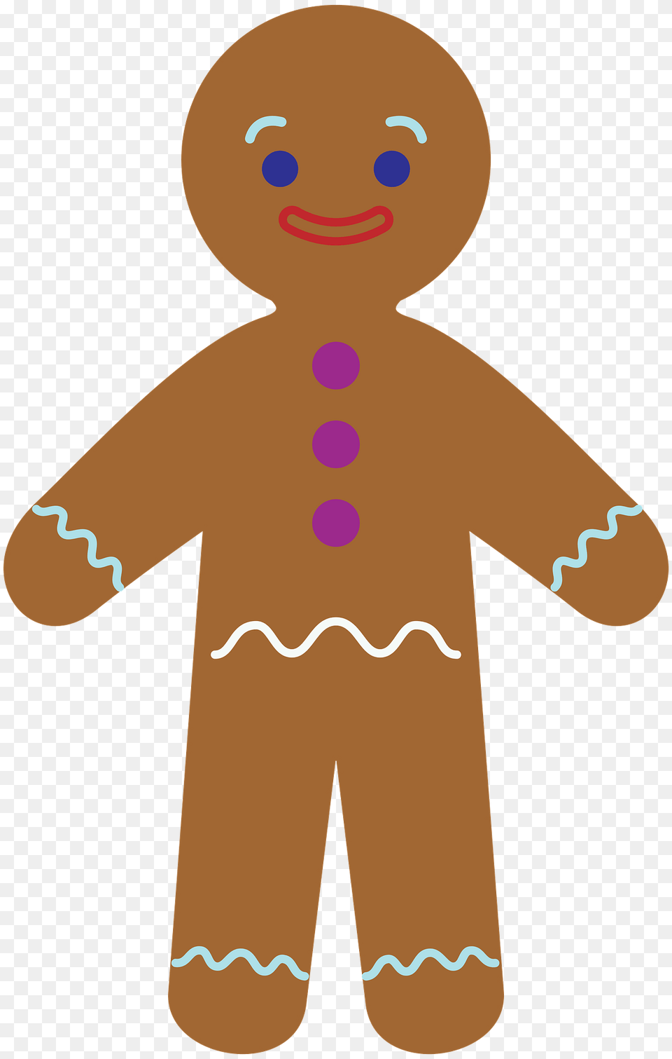 Gingerbread Man Clipart, Cookie, Food, Sweets, Baby Free Png Download