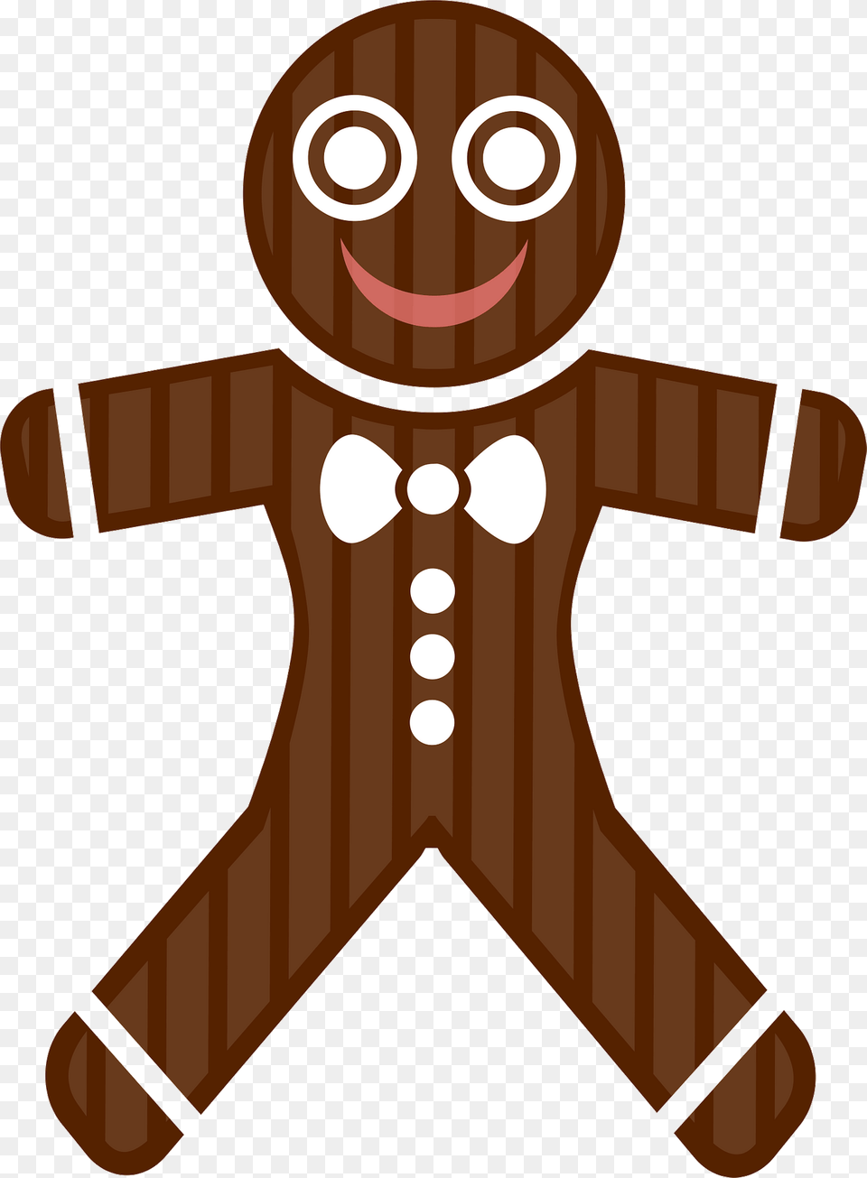 Gingerbread Man Clipart, Food, Sweets, Cookie, Cross Free Transparent Png