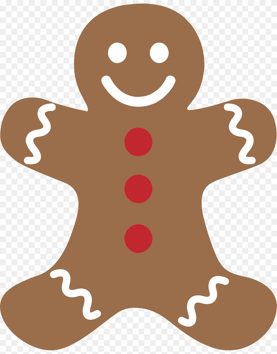 Gingerbread Man Clipart, Cookie, Food, Sweets Png Image