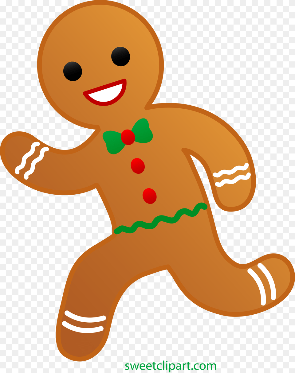 Gingerbread Man Clipart, Cookie, Food, Sweets, Baby Free Transparent Png