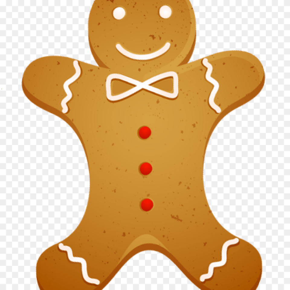Gingerbread Man Clipart Clipart Cookie, Food, Sweets, Baby Free Png Download