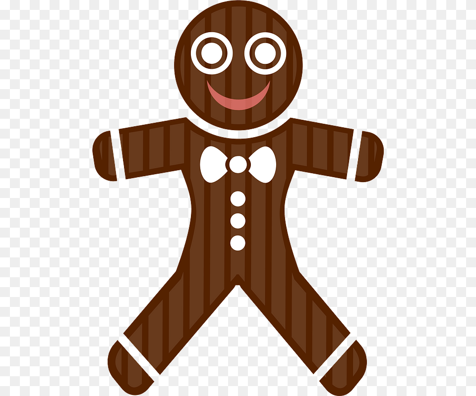 Gingerbread Man Doll Gingerbread Man Cookie Christmas Food, Sweets, Outdoors, Nature, Snow Free Transparent Png
