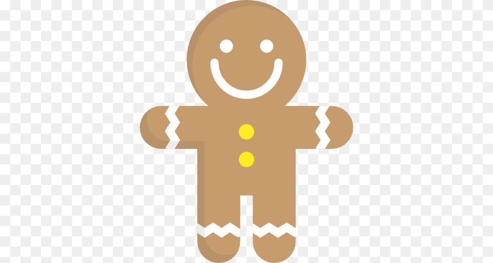 Gingerbread Man Food And Restaurant Dessert Gingerbread Sweet, Cookie, Sweets, Cross, Symbol Png Image