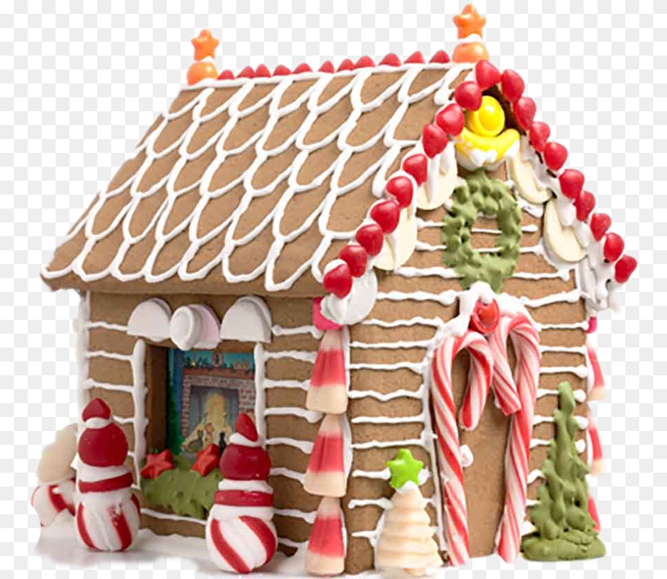 Gingerbread Man House Best Homemade Gingerbread Houses, Birthday Cake, Cake, Cookie, Cream Free Png Download
