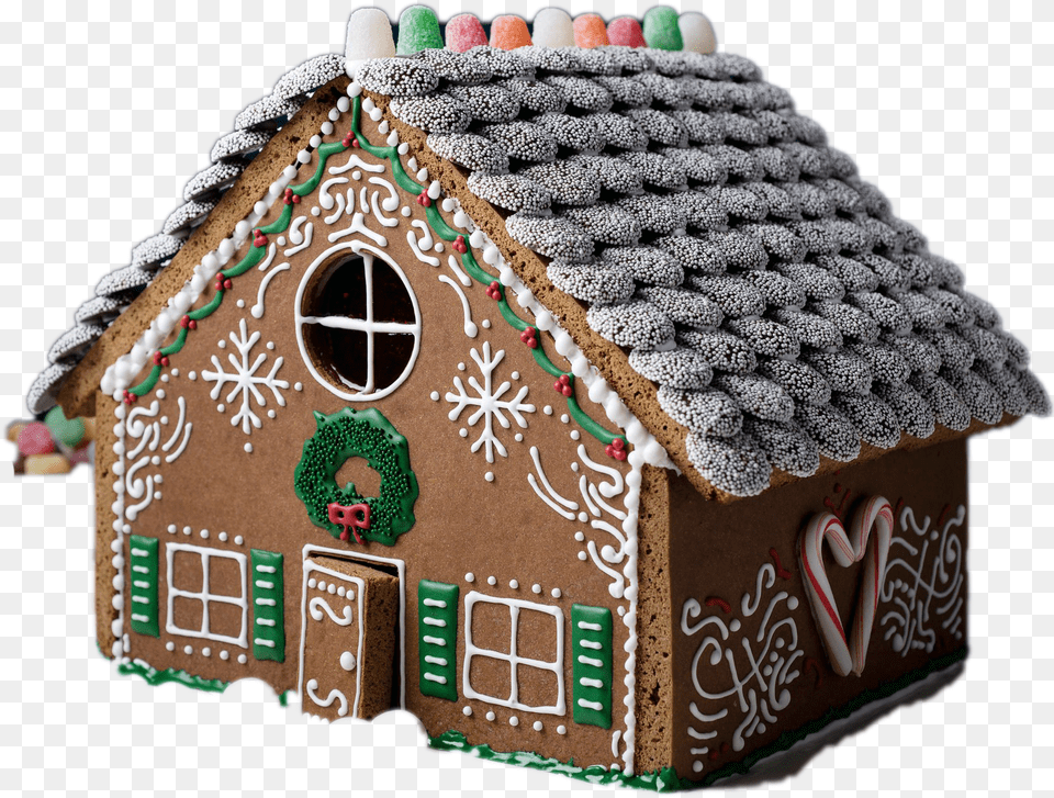 Gingerbread Man House Image, Birthday Cake, Cake, Cookie, Cream Free Transparent Png