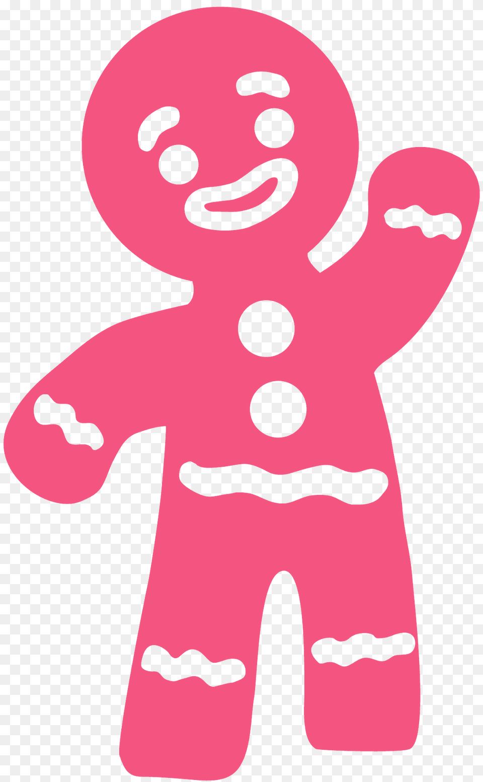 Gingerbread Man Silhouette, Food, Sweets, Outdoors, Baby Png Image