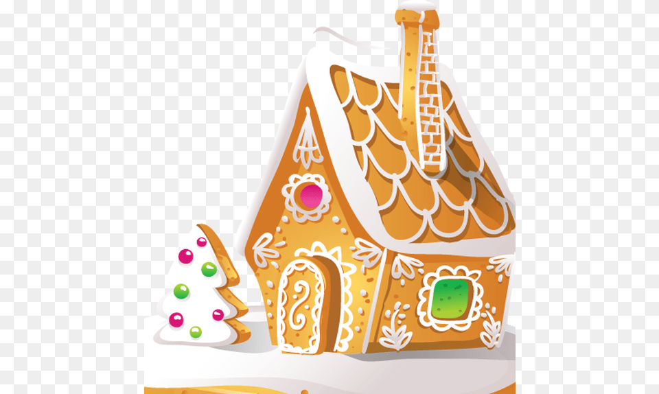 Gingerbread Royal Icing, Cookie, Cream, Dessert, Food Free Transparent Png