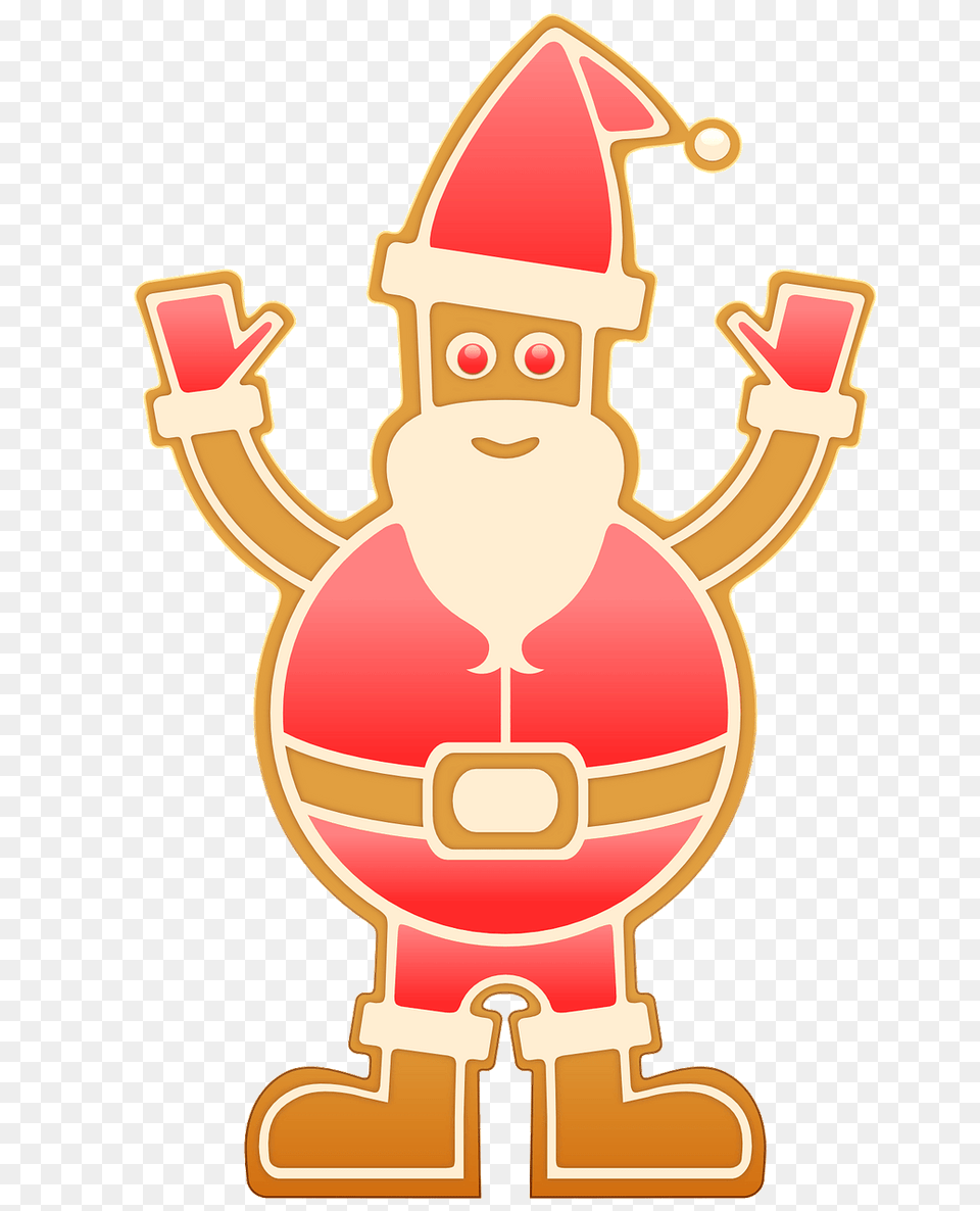 Gingerbread Santa Clipart, Baby, Person, Face, Head Free Transparent Png