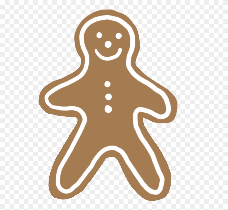 Gingerbread Woman Man Transparent Christmas Tumblr, Cookie, Food, Sweets, Animal Png