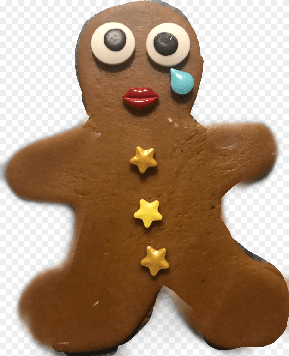 Gingerbreadman Gingerbread Cookies Christmas Family, Cookie, Food, Sweets Free Png Download