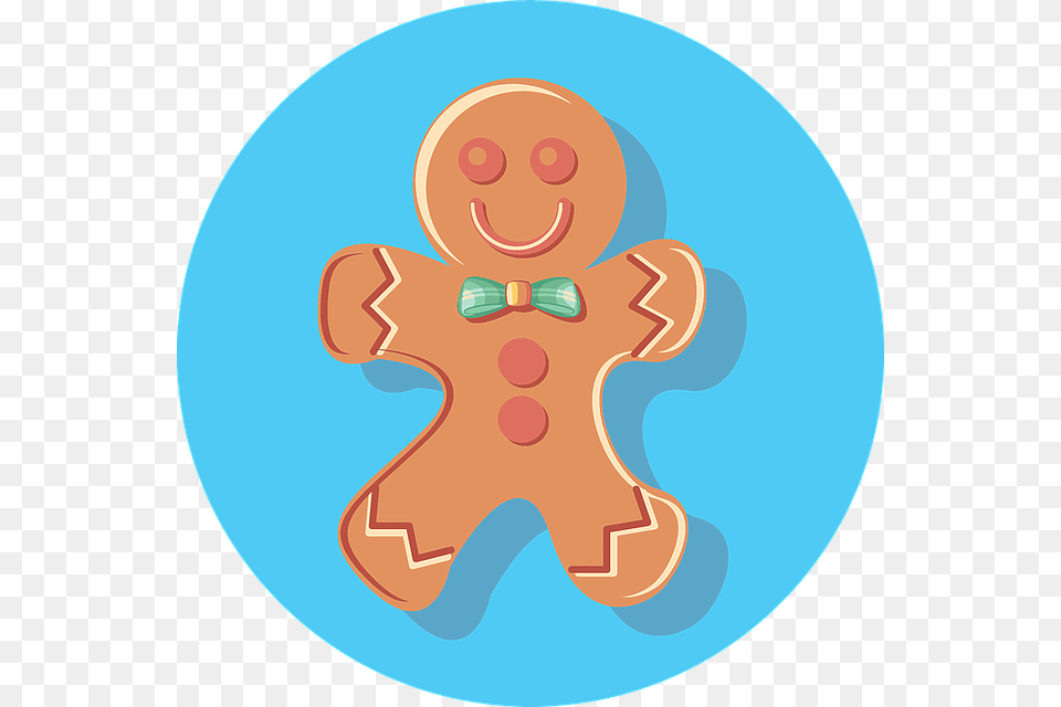Gingerbreadman Screen Saver, Cookie, Food, Sweets, Gingerbread Free Transparent Png