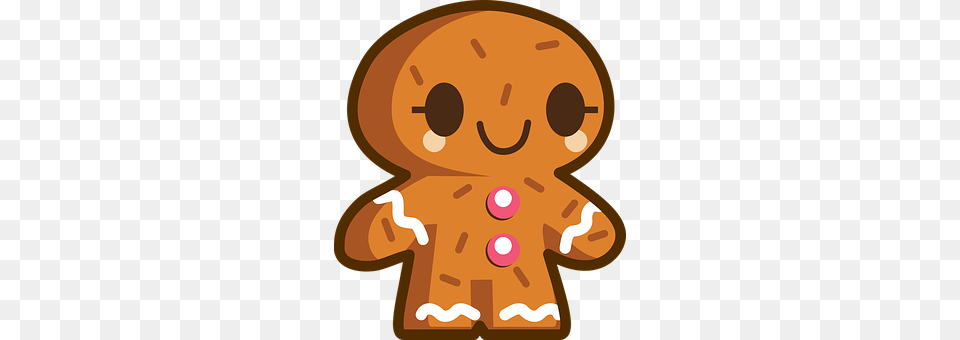 Gingerman Cookie, Food, Sweets, Gingerbread Free Png Download