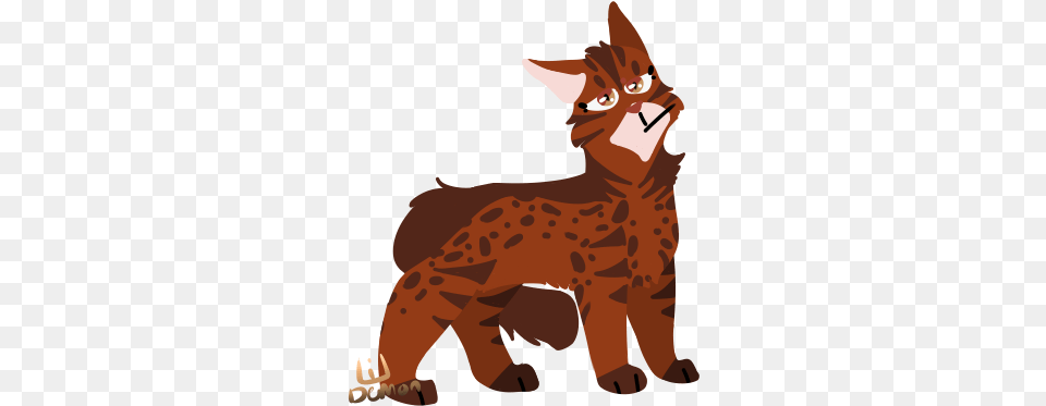 Gingersnap By Lil Demon Cartoon, Animal, Cat, Mammal, Pet Free Transparent Png