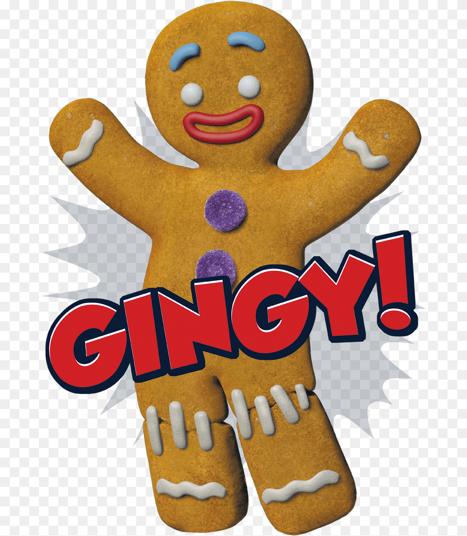 Gingy Shrek, Cookie, Food, Sweets, Gingerbread Free Png