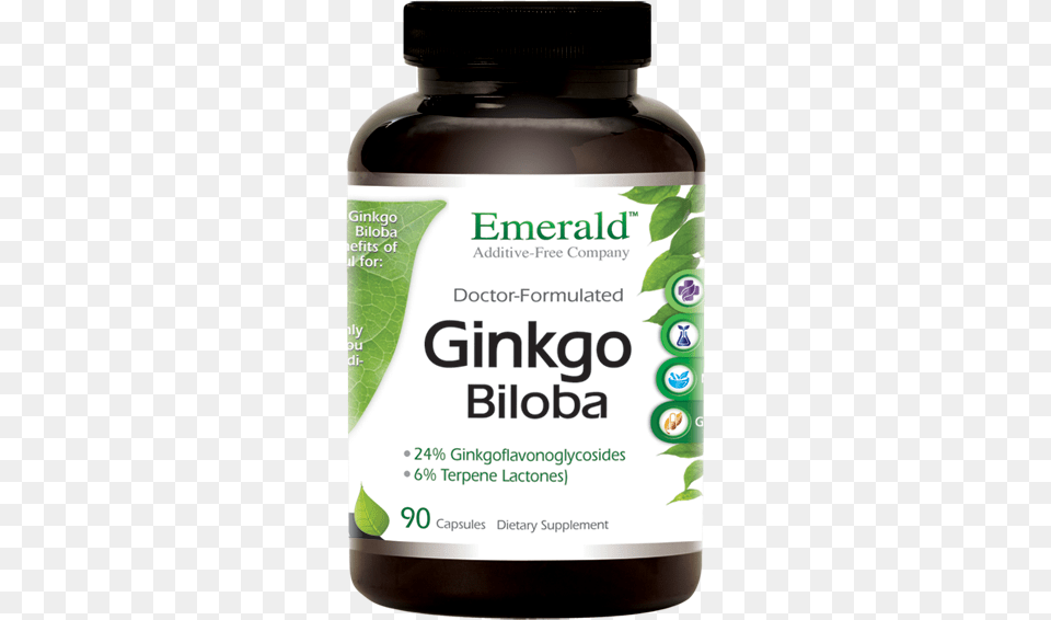 Ginkgo Biloba Bottle African Mango Supplements, Herbs, Plant, Herbal, Seasoning Png