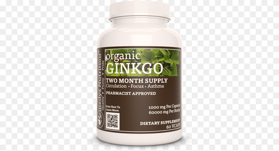 Ginkgo Biloba Dietary Supplement, Herbal, Herbs, Plant, Astragalus Free Png Download