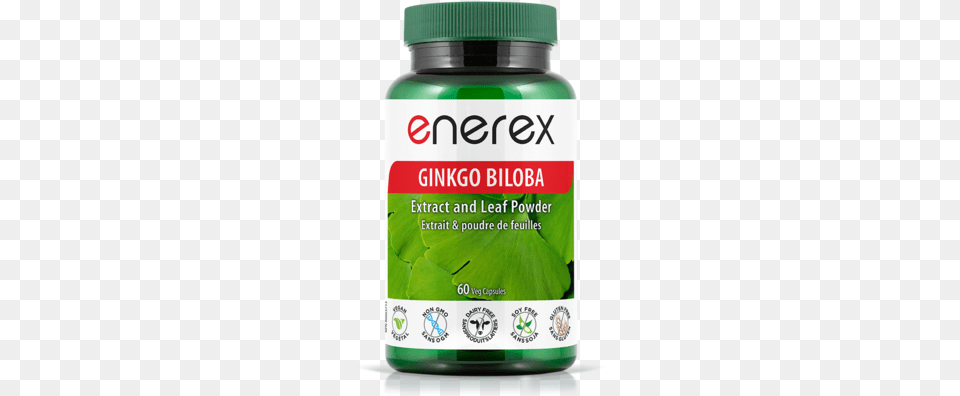 Ginkgo Biloba Enerex Orega More High Potency Wild Oregano Oil, Herbal, Herbs, Plant, Bottle Free Png Download