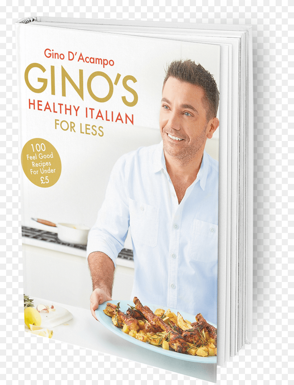 Gino D Acampo Book, Lunch, Advertisement, Meal, Food Free Transparent Png