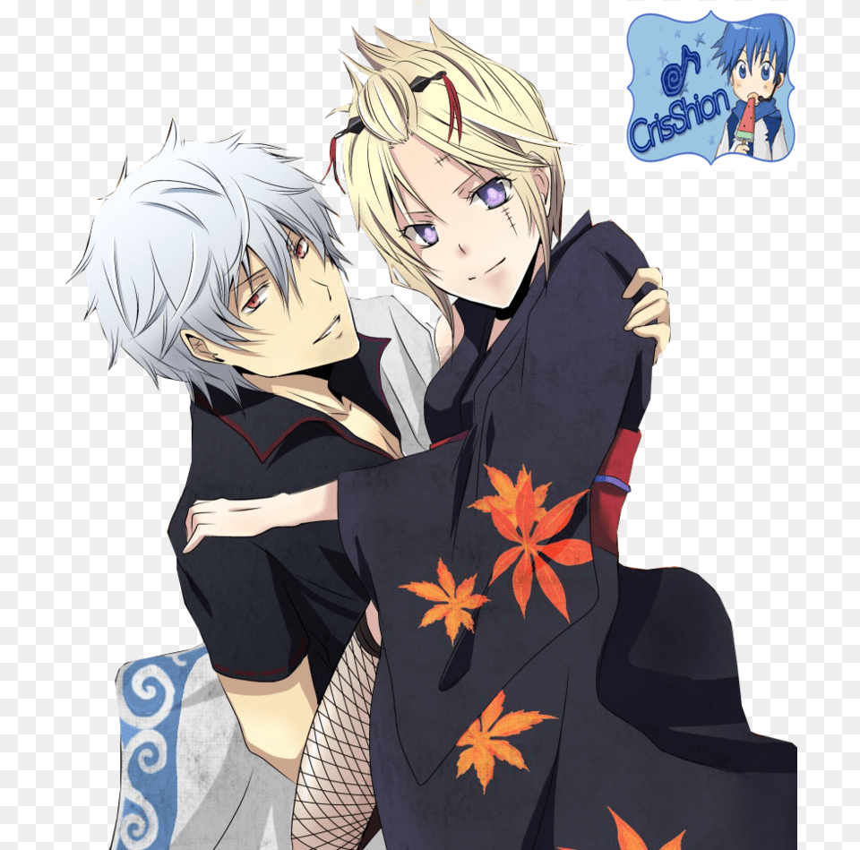 Gintoki And Tsukuyo Love, Publication, Book, Comics, Adult Free Png