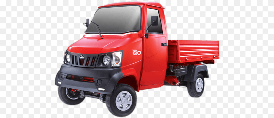 Gio Truck Mahindra Gio, Pickup Truck, Transportation, Vehicle, Moving Van Free Png