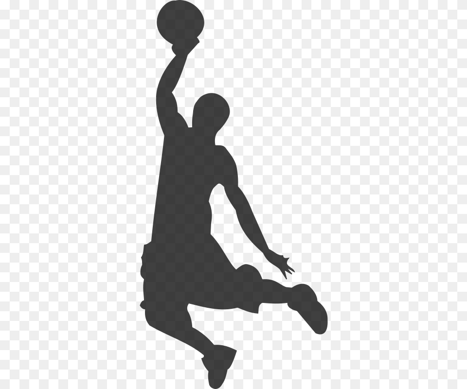 Gioppino Slamdunk Outline, Gray Free Png