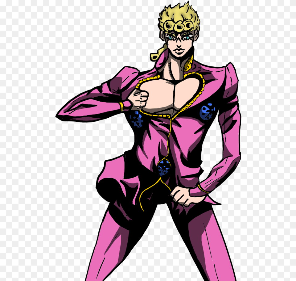 Giorno Giovana Illustrations Art Street By Cartoon, Book, Comics, Publication, Adult Png