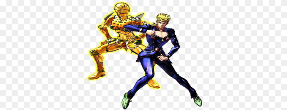 Giorno Giovanna And Gold Experience Roblox, Publication, Book, Comics, Adult Free Png