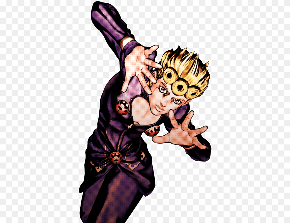 Giorno Giovanna Hand Pose, Publication, Book, Comics, Adult Png