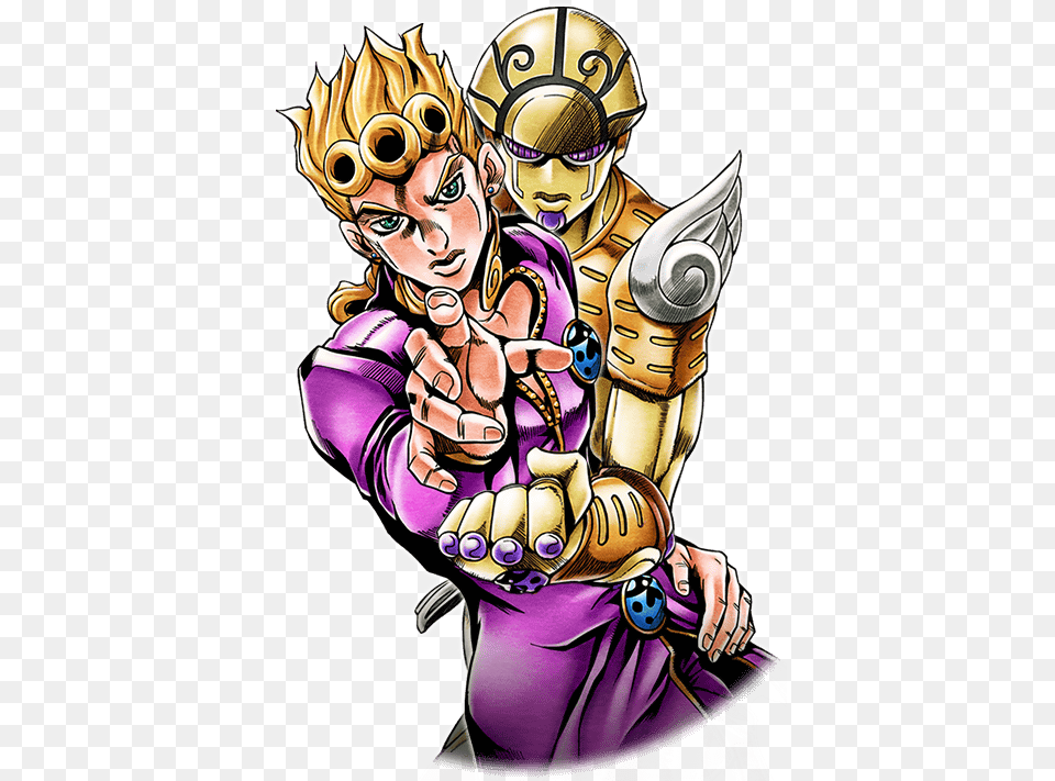 Giorno Giovanna Skill Giorno Giovanna Wallpaper Hd Phone, Book, Publication, Comics, Adult Free Transparent Png