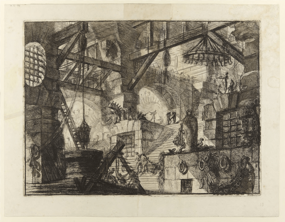 Giovanni Battista Piranesi Carceri D Invenzione Png Image