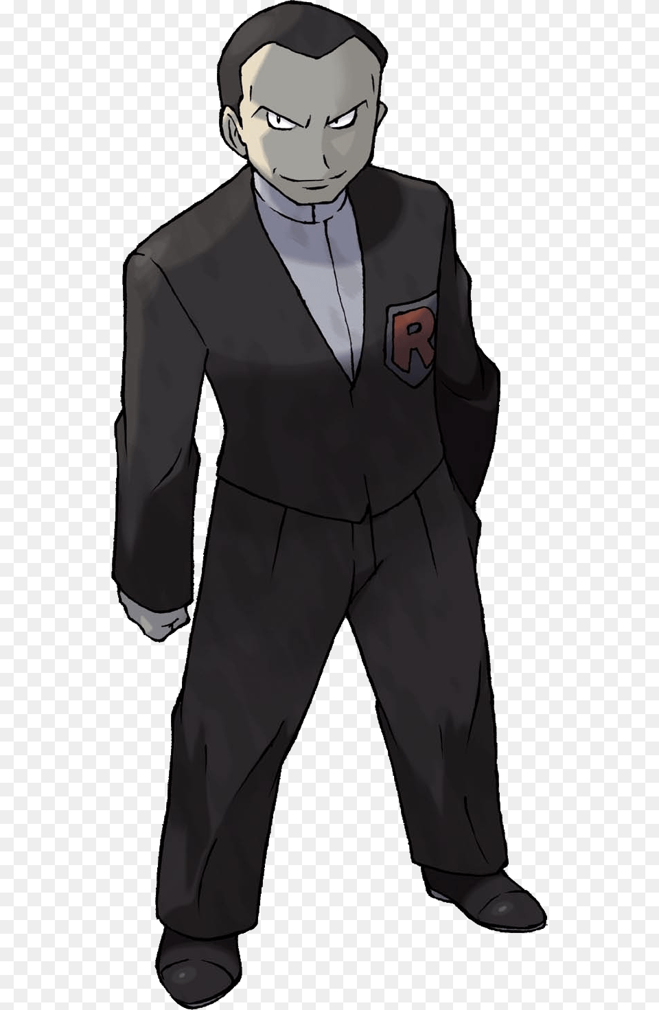 Giovanni Giovanni Pokemon Hgss, Tuxedo, Clothing, Suit, Formal Wear Png Image