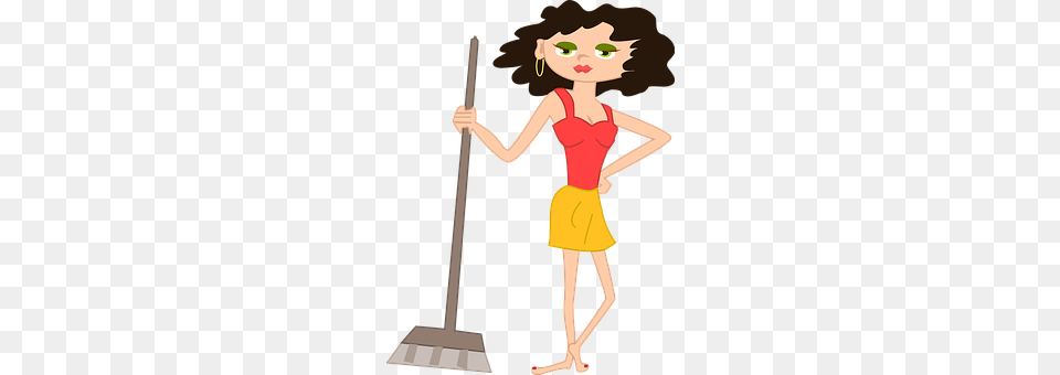 Gir Cleaning, Person, Child, Female Png Image