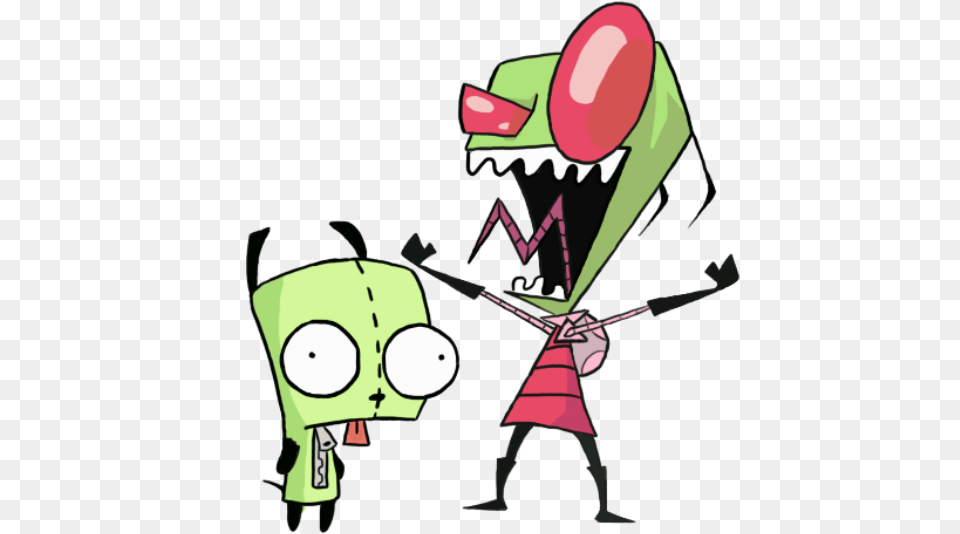 Gir And Zim Image Plu210 Invader Zim Wallpaper Hd, People, Person, Toy Free Transparent Png