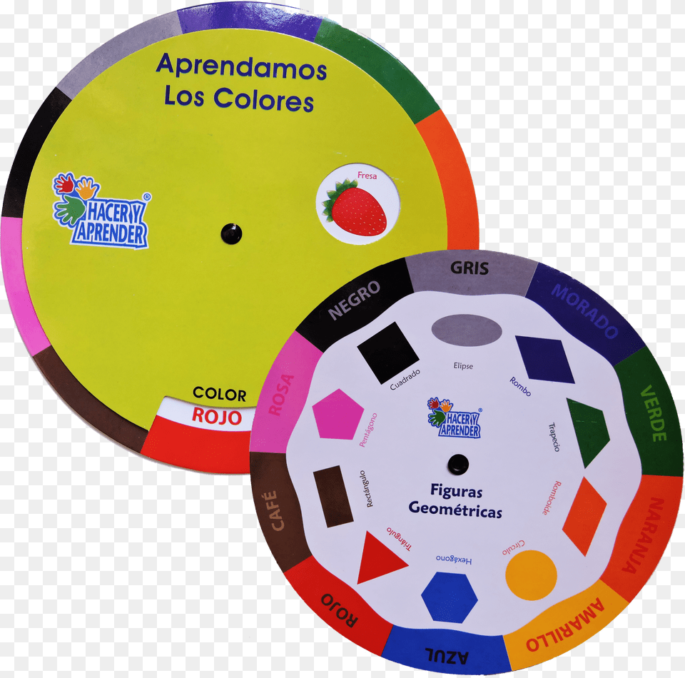 Gira Disco Y Aprender Colores Circle Free Png