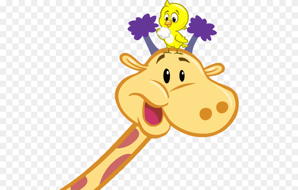 Girafa Pollo Jirafa Moteado Giraffe Spotted Chicken Turma Galinha Pintadinha Free Png Download