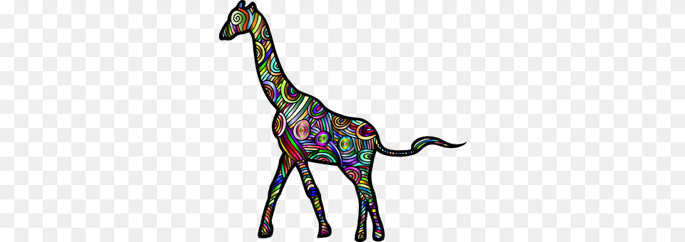 Giraffe Art, Animal, Mammal, Wildlife Png