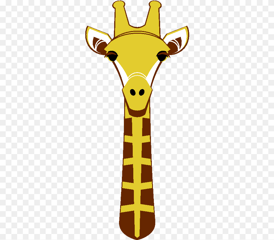 Giraffe, Cross, Symbol, Animal, Wildlife Free Png