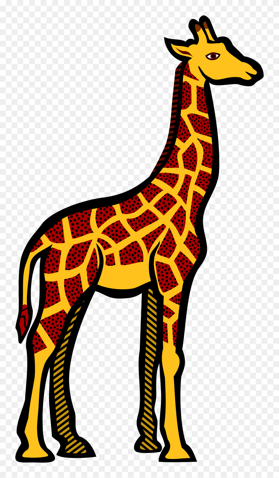 Giraffe, Animal, Mammal, Wildlife Png Image