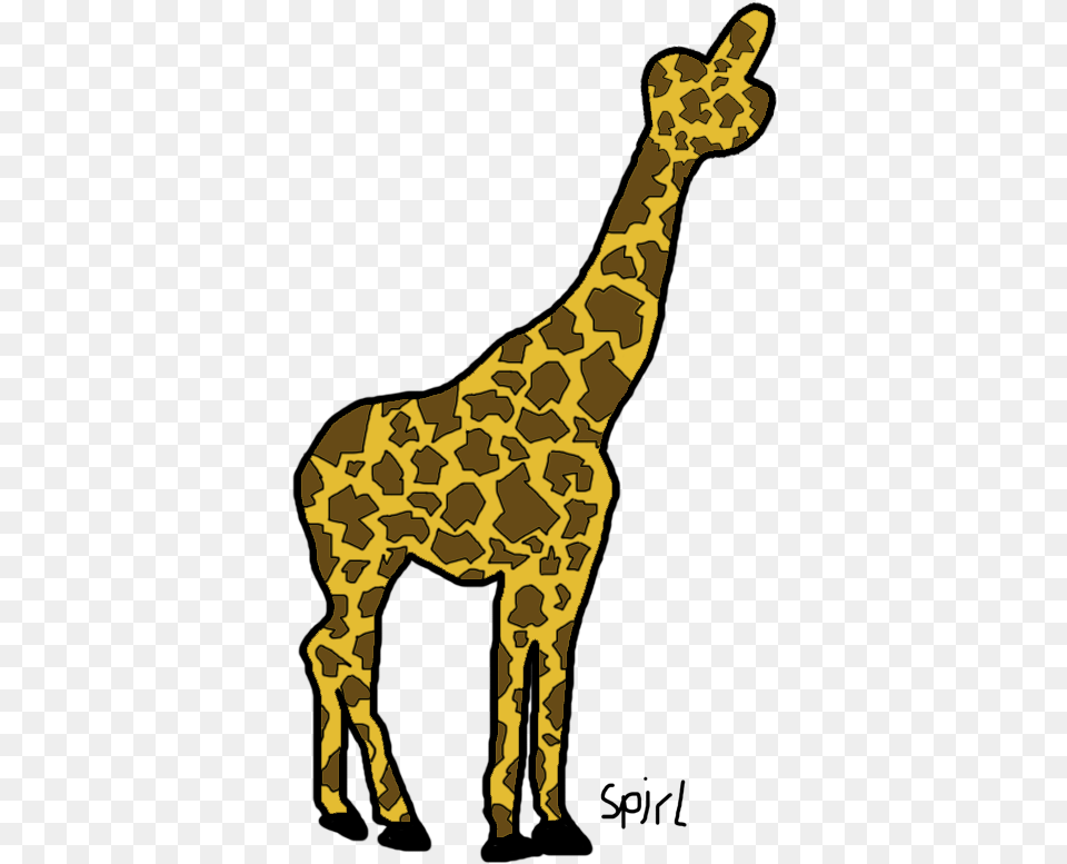 Giraffe, Animal, Mammal, Wildlife, Person Png