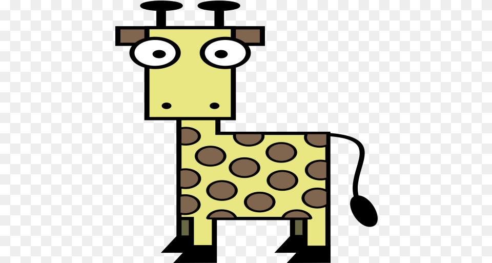 Giraffe Animal Free Icon Of Squared Icons Dot, Pattern Png Image