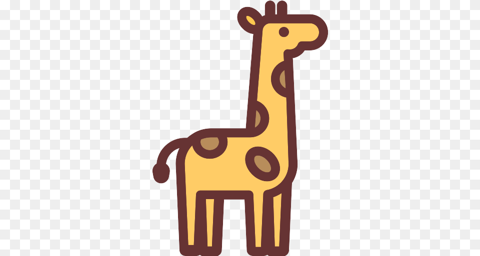 Giraffe Animals Icon Giraffe Cartoon Zoo Animals, Animal, Mammal, Kangaroo Png