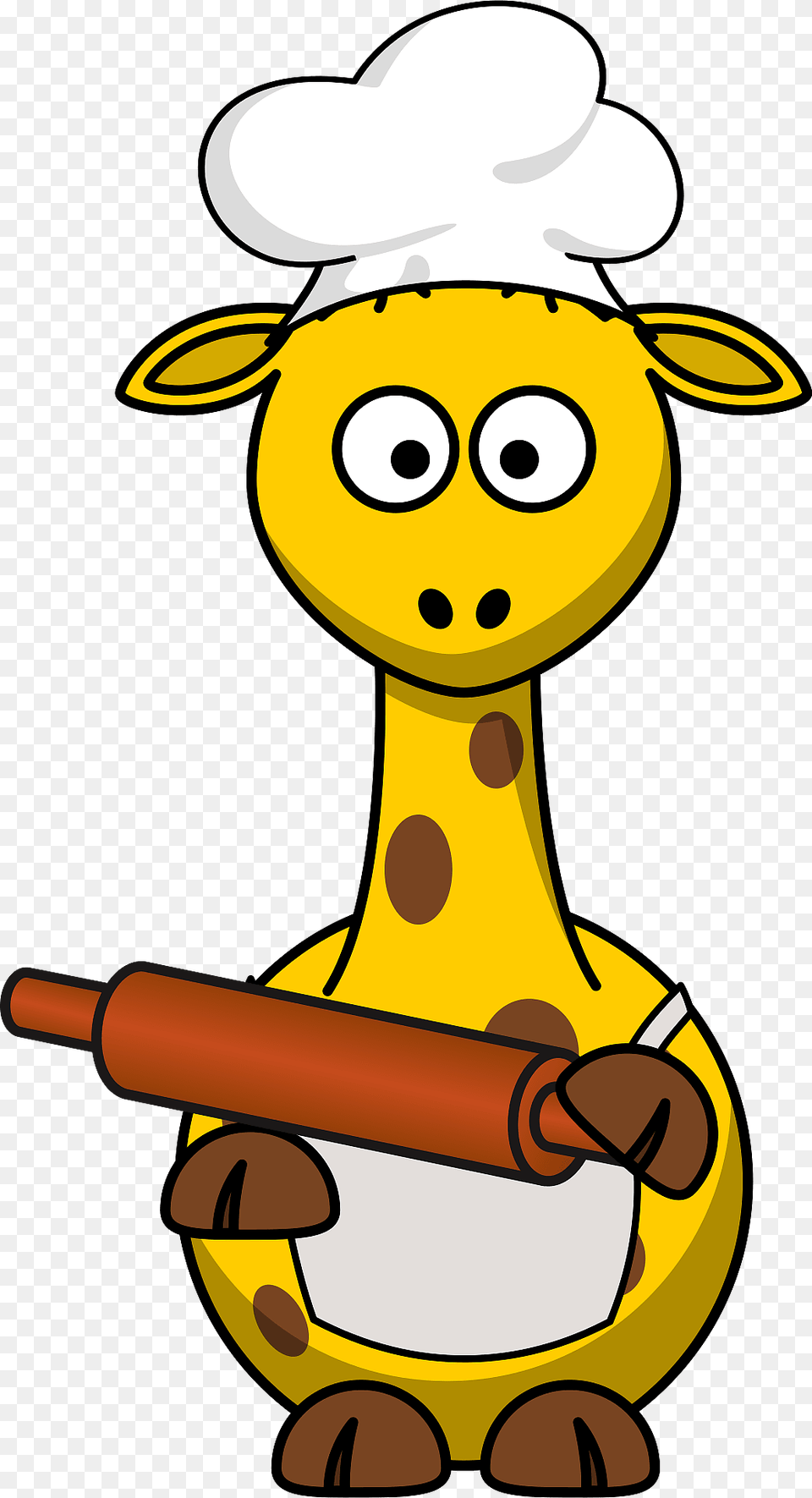 Giraffe Baker Clipart, Cartoon, Text, Dynamite, Weapon Free Png