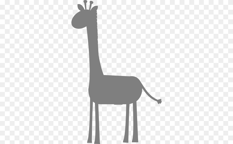 Giraffe Clip Art, Stencil, Silhouette, Animal, Mammal Free Png Download