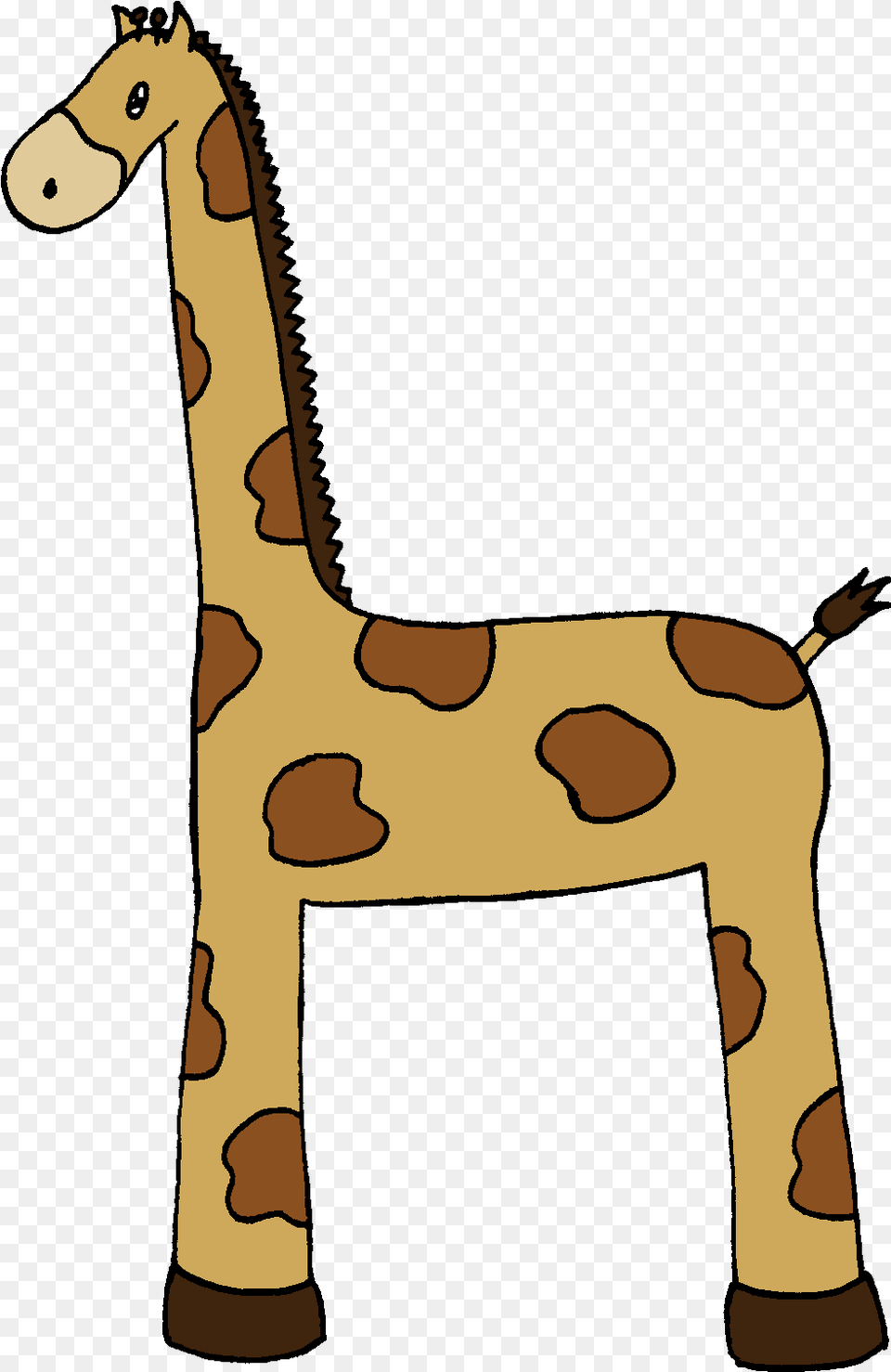 Giraffe Clip Art Clip Art, Animal, Mammal, Person, Canine Png Image
