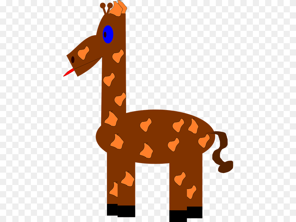 Giraffe Clip Black And White Arts Vector, Animal, Mammal Free Transparent Png