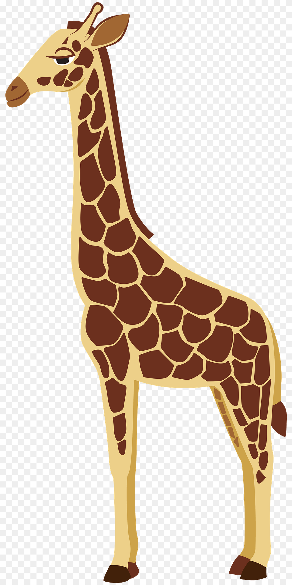 Giraffe Clipart, Animal, Mammal, Wildlife Png Image