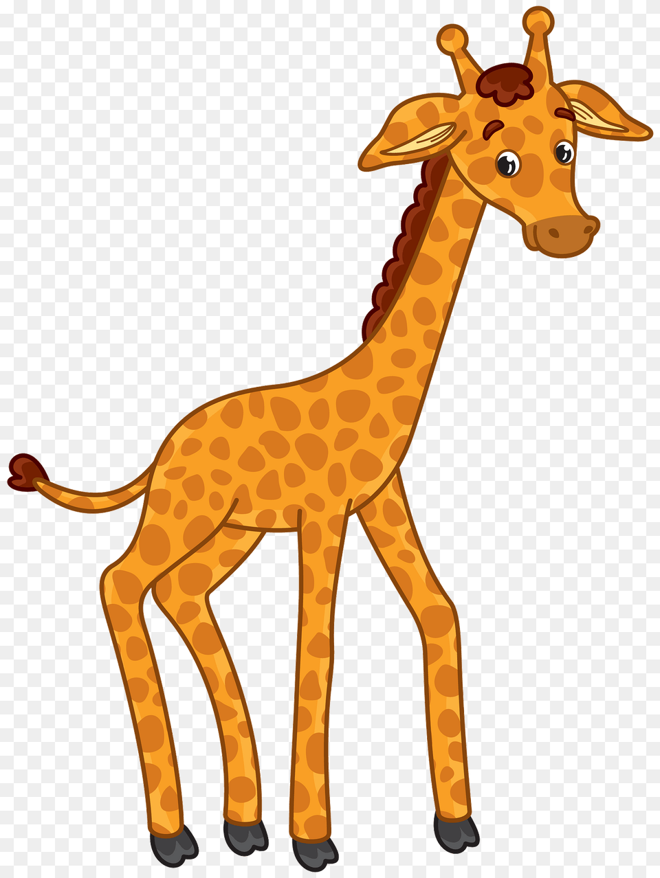 Giraffe Clipart, Animal, Mammal, Wildlife Free Png Download