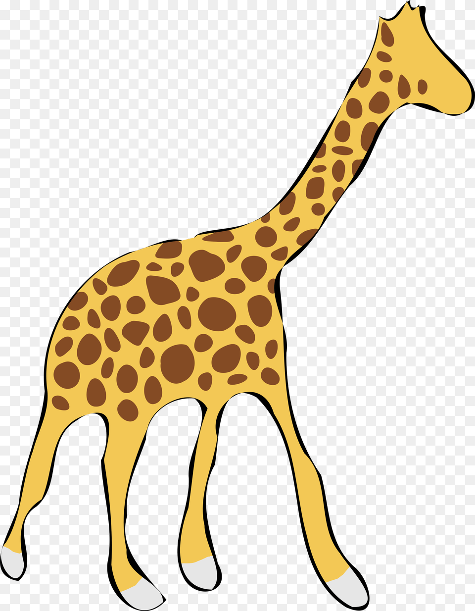 Giraffe Clipart Clip Art Giraffe, Animal, Mammal, Wildlife, Panther Free Png Download